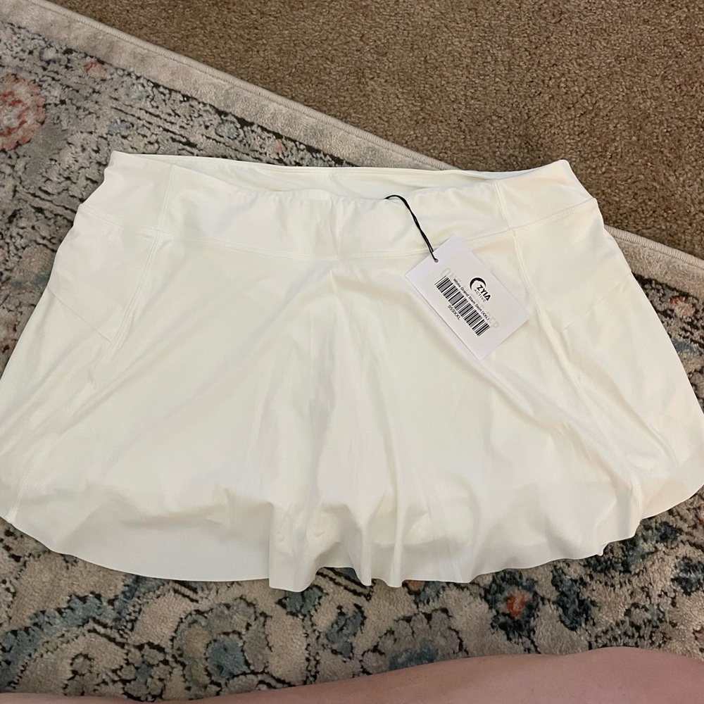 Zyia Active grand slam tennis skirt xxl nwt